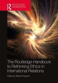Kirjan kansi "The Routledge Handbook to Rethinking Ethics in International Relations"