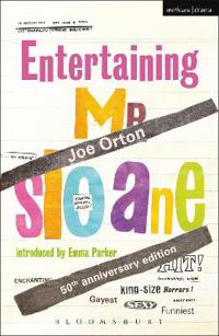 Kirjan kansi "Entertaining Mr Sloane"
