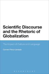 Kirjan kansi "Scientific Discourse and the Rhetoric of Globalization"