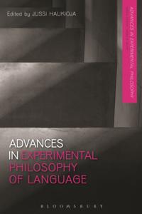 Advances in Experimental Philosophy