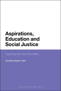 Kirjan kansi "Aspirations, Education and Social Justice"
