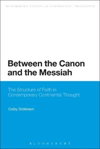 Kirjan kansi "Between the Canon and the Messiah"