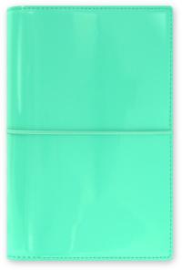 Filofax Personal Domino Patent turquoise organiser