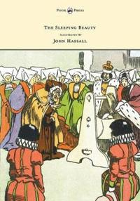 Kirjan kansi "The Sleeping Beauty - Illustrated by John Hassall"