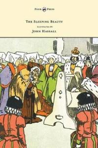 Kirjan kansi "The Sleeping Beauty - Illustrated by John Hassall"