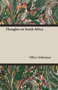 Bokomslag för "THOUGHTS ON SOUTH AFRICA"