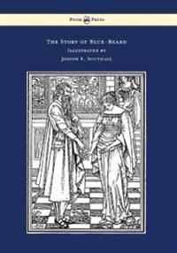 Kirjan kansi "The Story of Blue-Beard - Illustrated by Joseph E. Southall"