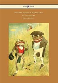 Bokomslag för "Mother Goose's Menagerie - Illustrated by Peter Newell"