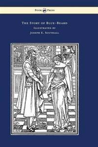 Kirjan kansi "The Story of Blue-Beard - Illustrated by Joseph E. Southall"
