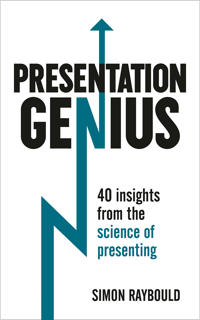 Kirjan kansi "Presentation Genius"
