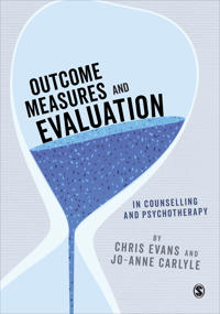 Kirjan kansi "Outcome Measures and Evaluation in Counselling and Psychotherapy"
