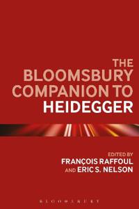 Kirjan kansi "The Bloomsbury Companion to Heidegger"