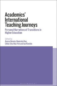 Kirjan kansi "Academics’ International Teaching Journeys"
