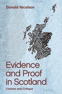 Bokomslag for "Evidence and Proof in Scotland"
