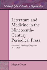 Kirjan kansi "Literature and Medicine in the Nineteenth-Century Periodical Press"