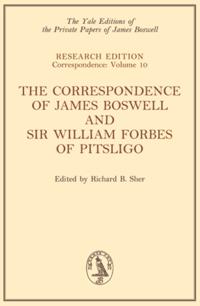Correspondence of James Boswell and Sir William Forbes of Pitsligo