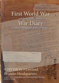9 DIVISION 3 Lowland Brigades Headquarters