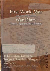 24 DIVISION Divisional Troops A Squadron Glasgow Yeomanry