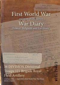 38 DIVISION Divisional Troops 121 Brigade Royal Field Artillery