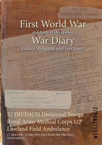 52 Division First World War - War Diary