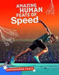 Kirjan kansi "Amazing Human Feats of Speed"