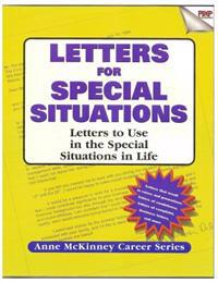 Letters For Special Situations