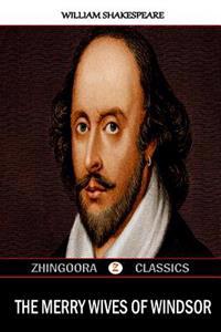 Kirjan kansi "The Merry Wives of Windsor"