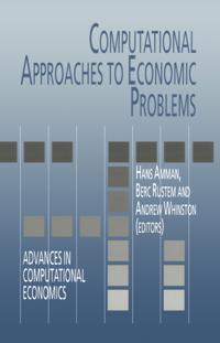Advances in Computational Economics