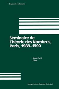 Seminaire de Theorie des Nombres, Paris 1989-1990