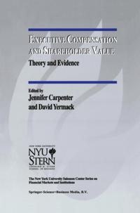 Executive Compensation and Shareholder Value