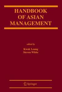 Handbook of Asian Management