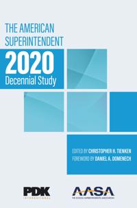 Bokomslag for "The American Superintendent 2020 Decennial Study"