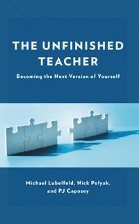 Kirjan kansi "The Unfinished Teacher"