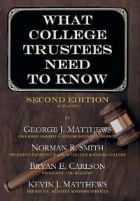 What College Trustees Need to Know