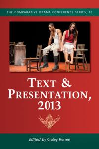 The Comparative Drama Conference Series