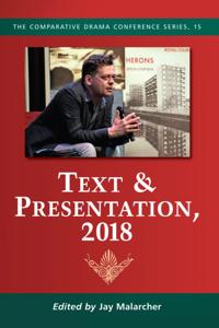 The Comparative Drama Conference Series