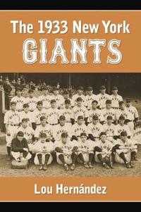The 1933 New York Giants