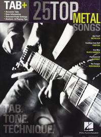 25 Top Metal Songs - Tab. Tone. Technique.