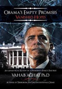 Kirjan kansi "Obama's Empty Promises Vanished Hopes"