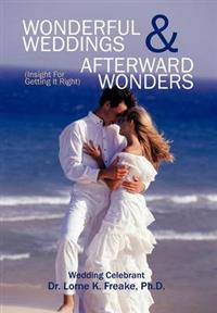 Bokomslag för "Wonderful Weddings & Afterward Wonders"