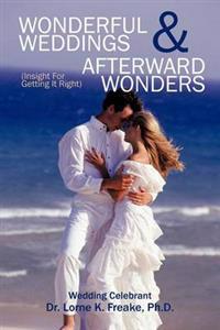 Bokomslag för "Wonderful Weddings & Afterward Wonders"