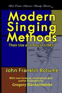 Modern Singing Methods 1885