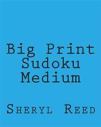 Big Print Sudoku Medium: Large Grid Sudoku Puzzles