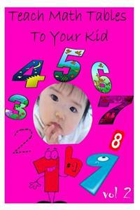 Teach Math Tables to Your Kid