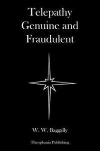 Bokomslag för "Telepathy Genuine and Fraudulent"