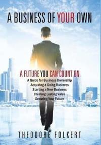Kirjan kansi "A Business of Your Own"