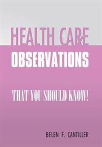 Bokomslag for "Health Care Observations"