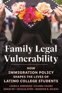 Kirjan kansi "Family Legal Vulnerability"
