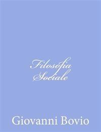 Filosofia Sociale