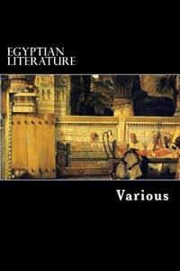 Kirjan kansi "Egyptian Literature"
